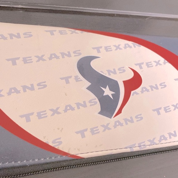 NWT [NFL] Houston Texans Team Fandom Zip-Around Wristlet Clutch Wallet - Picture 6 of 11